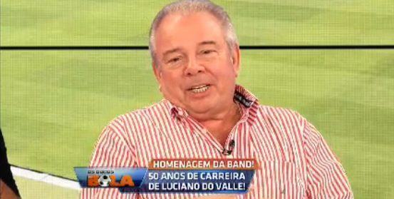 O narrador Luciano do Valle, 70 anos, morreu neste sábado. (Foto: reprodução/vídeo TV Bandeirantes)