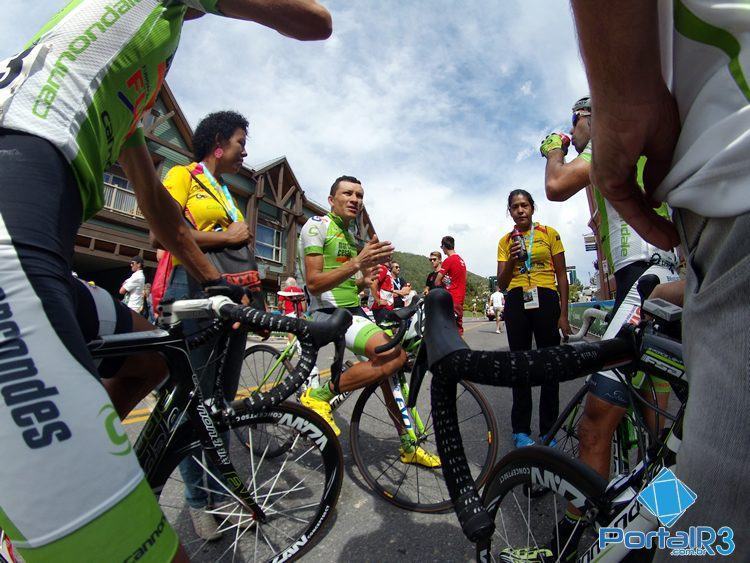 Atletas de São José dos Campos se despedem do Tour of Utah. (Foto: Luis Claudio Antunes/PortalR3)
