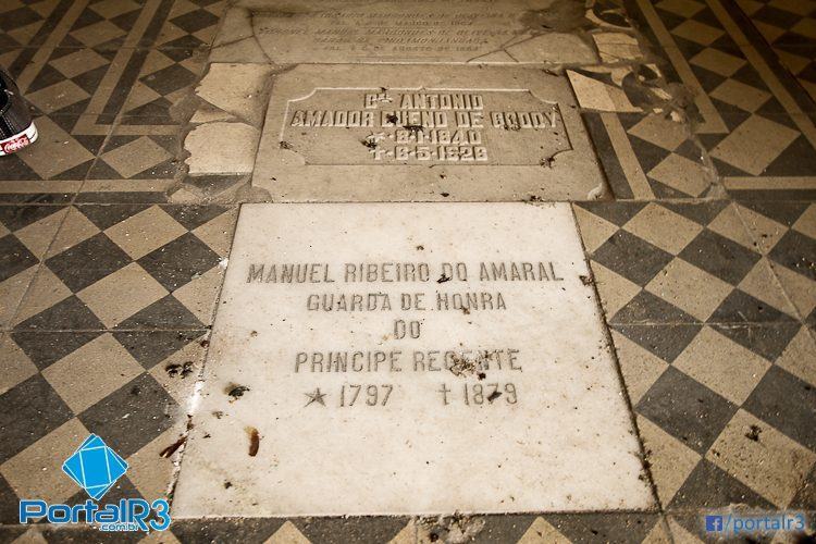 Pindamonhangabenses que integraram a Guarda de Honra de D. Pedro estão enterrados na igreja. (Foto: Luis Claudio Antunes/PortalR3)