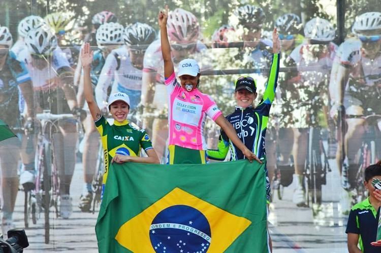 Pódio final teve as brasileiras Janildes Fernandes, campeã geral e Ana Paula Polegatch, em terceiro lugar. (Foto: ANSL/Divulgação)