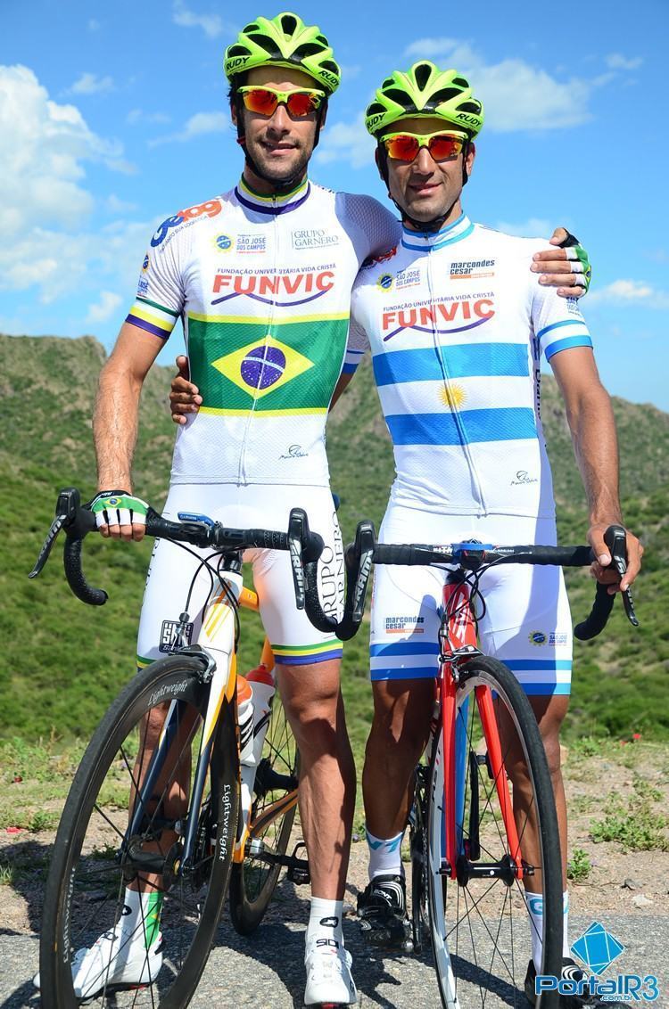 O campeão Brasileiro Antônio Garnero "Pippo" e o campeão argentino Daniel Díaz. (Foto: Luis Claudio Antunes/PortalR3)