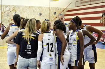 Jogando no ginásio Lineu de Moura, as meninas do São José venceram Jacaraguá por 79 x 61. (Fotot: Arthur Marega Filho | São José Desportivo)