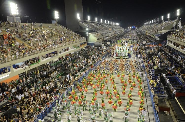 Sambódromo do Rio recebe segunda noite de desfiles, neste sábado (14). (Foto: Alexandre Macieira/ Riotur)