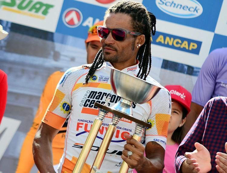 Flávio Santos foi o terceiro colocado na geral. (Foto: Luis Claudio Antunes/Bike76)