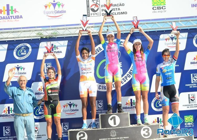 No feminino, São José dos Campos teve Luciene Ferreira da Silva, em segundo lugar. (Foto: Luis Claudio Antunes/Bike76)