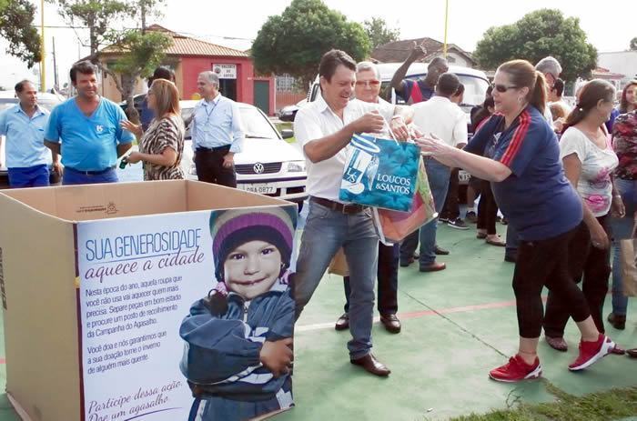 Todo material será destinado às entidades e famílias carentes do município. (Foto: divulgação/PMP)