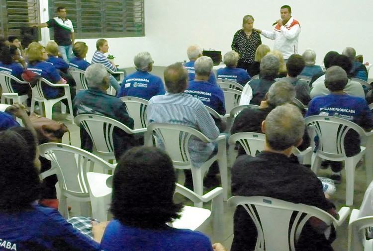 Reunião decidiu a não ida da delegação da equipe de Pinda à Caraguatatuba. (Foto: Divulgação/PMP)