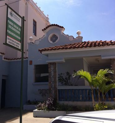 Sede do Fundo Social de Pindamonhangaba. (Foto: divulgação)