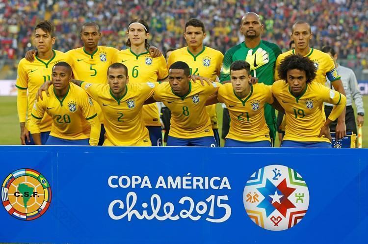  Seleção Brasileira de Futebol, durante partida contra a seleção da Venezuela, na disputa pela Copa América 2015. O Brasil ganhou por 2×1 da seleção da Venezuela. (Foto: Rafael Ribeiro/CBF)