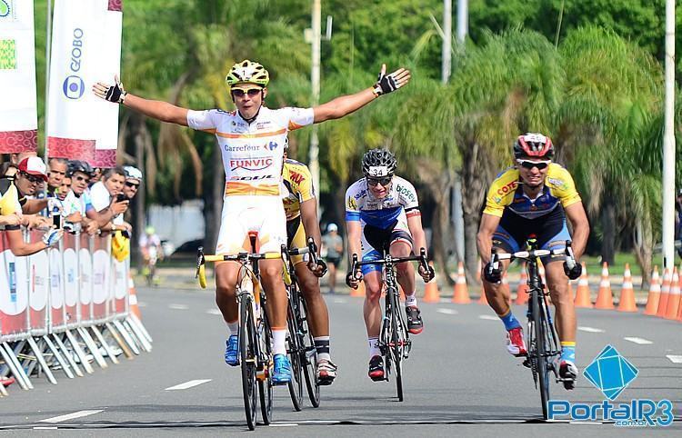 Na Elite, Murilo Affonso ficou com a vitória, seguido por Verinaldo Vandeira. (Foto: Luis Claudio Antunes/Bike76)