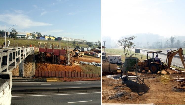 CCR NovaDutra inicia obras de construção de novo viaduto no km 99 da rodovia Presidente Dutra. (Foto: Divulgação/CCR NovaDutra)
