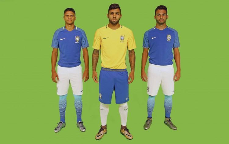 Novo uniforme da Seleção Brasileira. (Foto: Rafael Ribeiro/CBF
