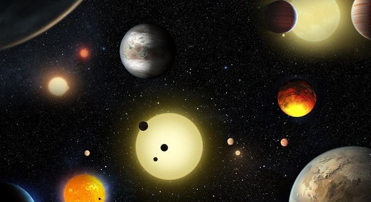 10/05/2016- Arte mostra novos planetas; a maior descoberta de planetas até hoje. (Foto: W. Stenzel/ NASA)
