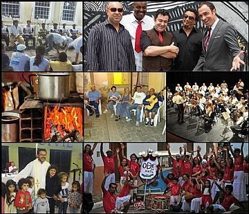 Capoeira, maracatu, teatro, festa, sarau e música no final de semana da cidade. (Foto: Divulgação/PMSS)