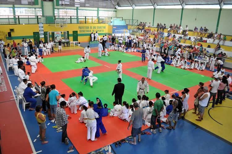 Tradicional no município, o festival reúne judocas de 5 a 14 e alunos das Escolas de Esportes da Prefeitura. (Foto: Divulgação/PMSS)