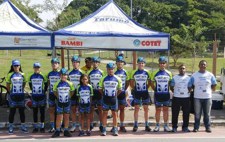 Equipe de Ciclismo de Taubaté fez bonito na 2ª etapa do Valeparaibano. (Foto: Divulgação)