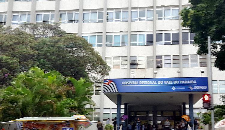 Fachada do Hospital Regional em Taubaté. (Foto: PortalR3)
