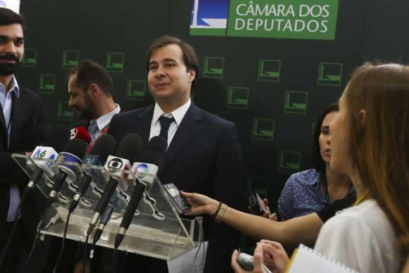 Rodrigo Maia, em entrevista, disse que pretende garantir quórum para as votações na Câmara no período antes das eleições municipais de outubro. (Foto: José Cruz/Agência Brasil)