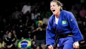A judoca Maria Portela vence a marroquina Assmaa Niang e avança para as oitavas de final na Rio 2016. (Foto: Danilo Borges/brasil2016.gov.br)