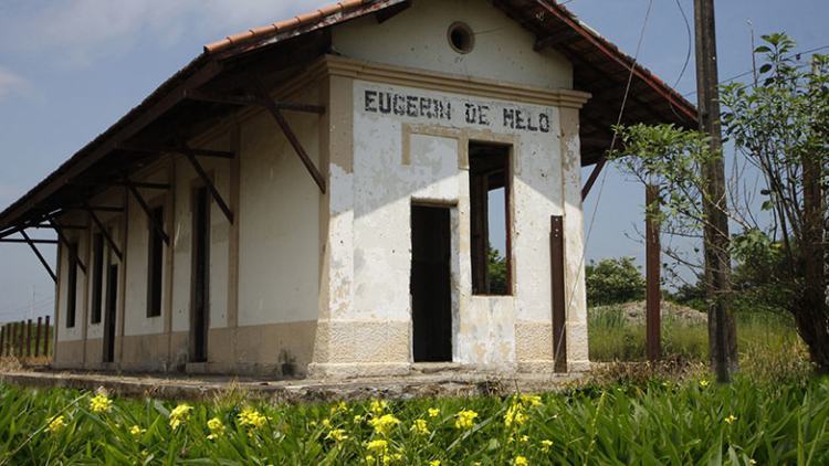 Fachada tradicional da Estação de Eugenio de Melo. (Foto: Divulgação/PMSJC) 