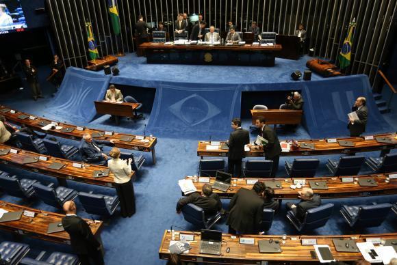A PEC da Reforma Política foi aprovada por 69 votos a favor e 9 contra. (Foto: Fabio Rodrigues Pozzebom/Agência Brasil)