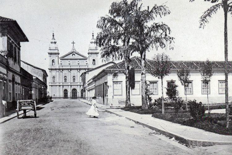 Pindamonhangaba de outros tempos. (Foto: Reprodução)