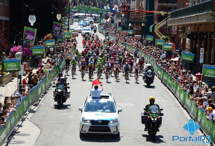 Largada da última etapa em Park City. (Foto: Luis Claudio Antunes/PortalR3)