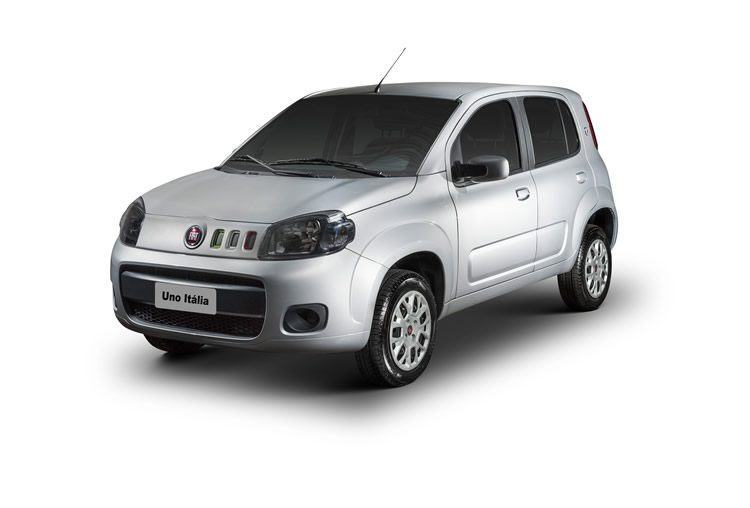 Fiat Uno Vivace, séri Itália 2015. (Foto: divulgação/Fiat)