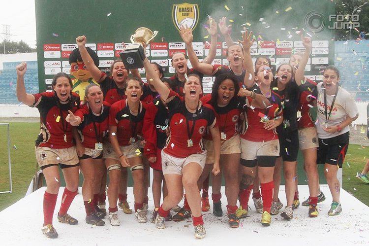 Equipe gaúcha Charrua foi campeã no feminino. (Foto: FotoJump)