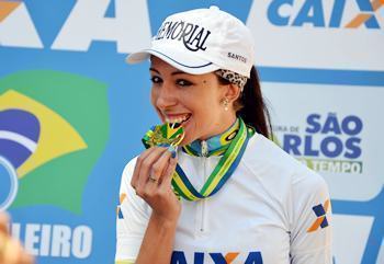 Polegatch, atual campeão brasileira, venceu a prova do CRI na abertura da Volta Feminina 2015. (Foto: Arquivo/Luis Claudio Antunes)