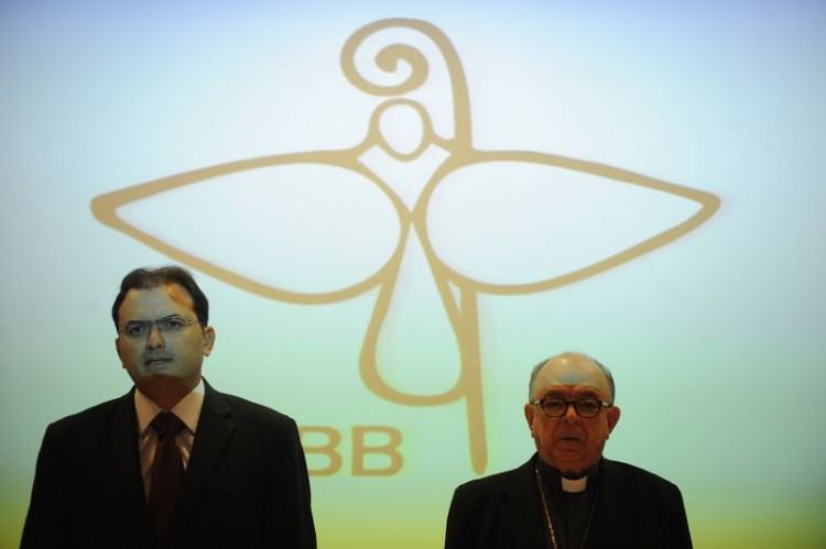 Marcus Vinicius Furtado Coêlho e dom Raymundo Damasceno, presidetes da OAB e CNBBJ. (Foto: osé Cruz/Agência Brasil)