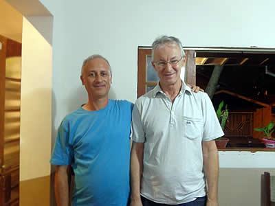 Antonio de Oliveira e José Ouverney. (Foto: divulgação)