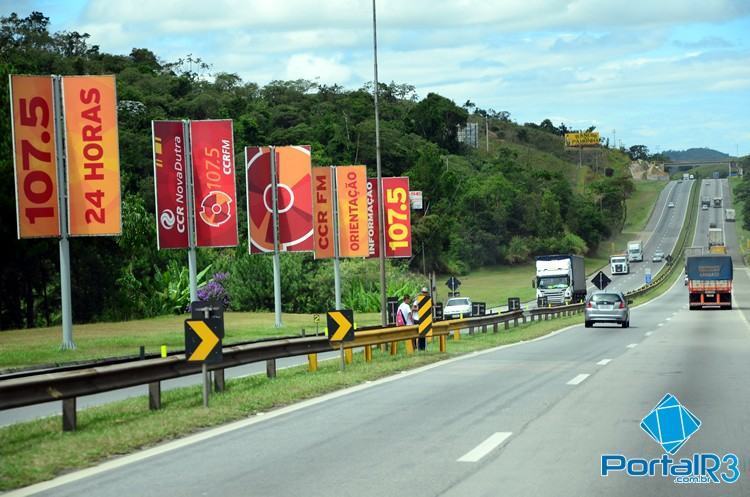 Tráfego na via Dutra deve aumentar a partir das 14h desta quinta-feira. (Foto: Luis Claudio Antunes/PortalR3)