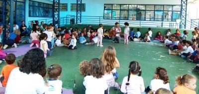 . Cada escola desenvolverá atividades diversas entre jogos populares, gincanas, rodas cantadas, oficinas e apresentações teatrais. (Foto: Divulgação/PMC