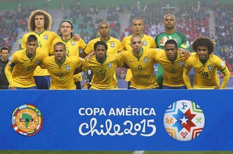 Seleção Brasileira em seu primeiro compromisso na Copa América. (Foto: Rafael RIbeiro / CBF)