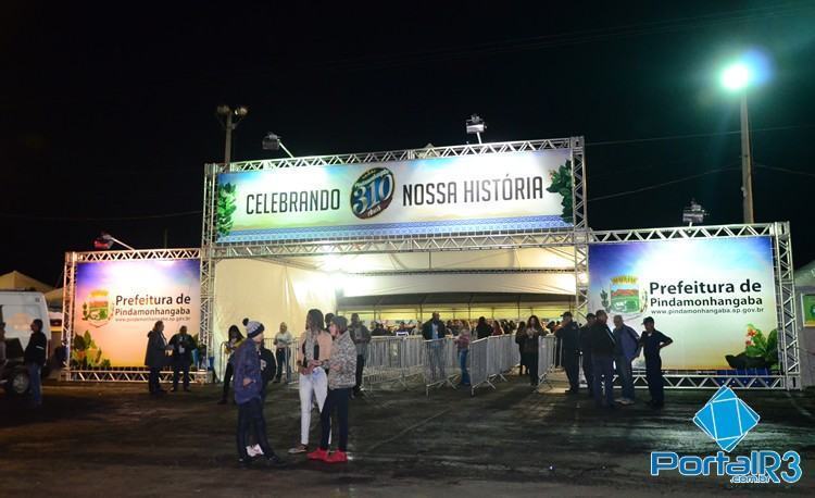 Entrada da festa no Parque da Cidade. (Foto: Célia Lima/PortalR3)