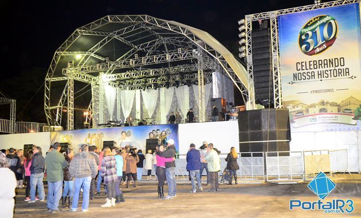 Tudo pronto para o 2º dia de evento no Parque da Cidade em Pindamonhangaba. (Foto: Célia Lima/PortalR3)