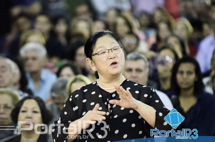 Maestrina Naomi Munakata. (Foto: Luis Claudio Antunes/PortalR3)