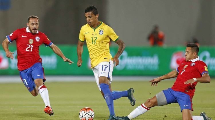 O pindamonhangabense Luiz Gustavo, que foi substituído no 2º tempo. (Foto: Rafael Ribeiro/CBF) 