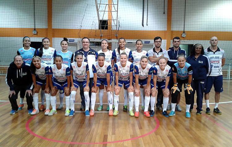 Futsal feminino de São José dos Campos próximo de mais um título do Paulista. (Foto: Divulgação)