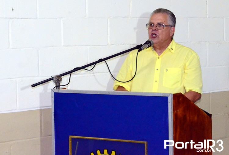 Joir é o atual presidente do Rotary Pindamonhangaba. (Foto: PortalR3)