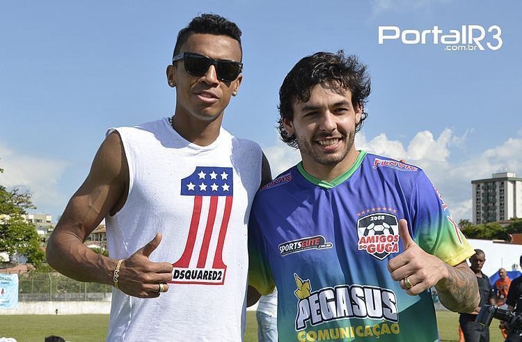 Luiz Gustavo e Ricardo Goulart. (Foto: Alex Santos/PortalR3)