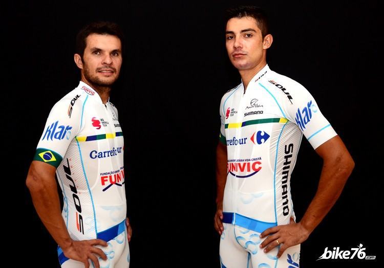 Kleber Ramos (esq.) e Murilo Affonso, são dois dos ciclistas de São José dos Campos que estão na Espanha para a prova. (Foto: Luis Claudio Antunes/Bike76)