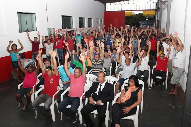 Assembleia Geral Eleitoral, quando direção da entidade definiu junto com a categoria os prazos e condições do pleito (Foto: Guilherme Moura)