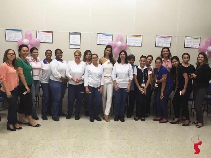 O encontro foi para comemorar o Dia Internacional da Mulher. (Foto: Divulgação)