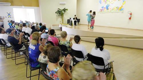 A apresentação foi para marcar o mês especial de programação pelo Dia Internacional da Mulher. (Foto: Divulgação/PMSJC)