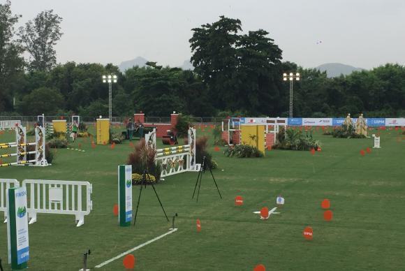 Centro de Hipismo no Rio, que vai receber competições dos Jogos de 2016. (Foto: Cristina Indio do Brasil/Agência Brasil)