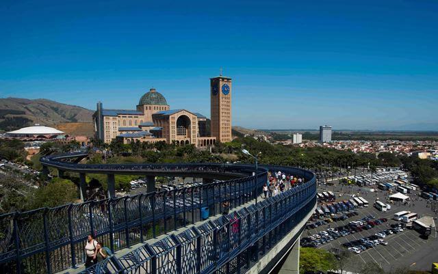 Esse indicador é fruto da presença de muitos visitantes ao Santuário Nacional de Aparecida. (Foto: Thiago Leon/Santunário Nacional)