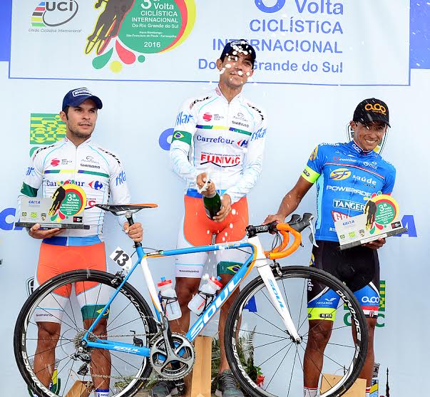 Murilo Affonso, foi o primeiro brasileiro a conquistar a prova no sul do país. (Foto: Luis Claudio Antunes/