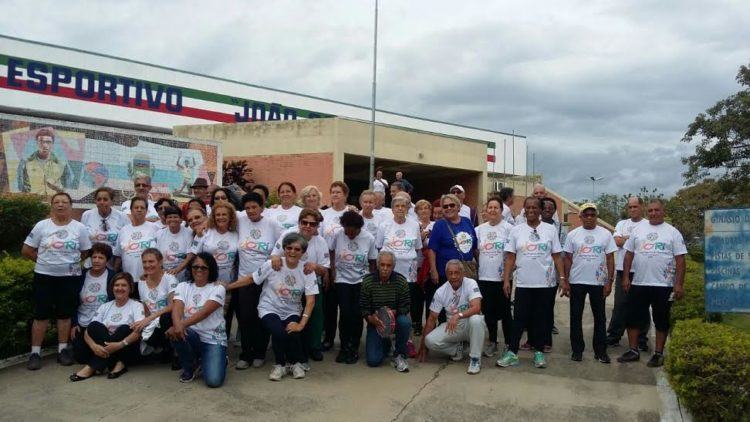 Pinda participa em 13 modalidades: atletismo, bocha, buraco, coreografia, dama, dança de salão, dominó, malha, natação, tênis de mesa, truco, xadrez e vôlei. (Foto: Divulgação/PMP) 